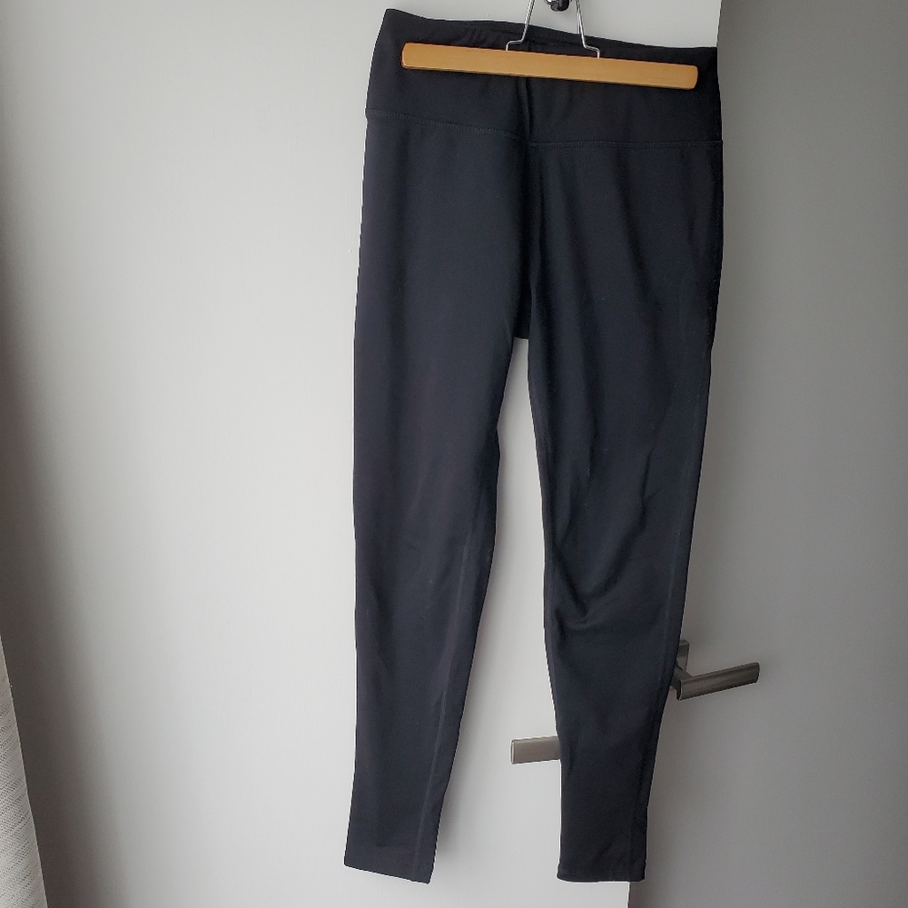 Black fleece lined leggings size S